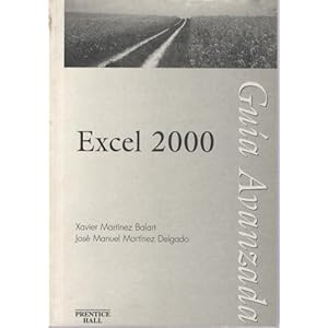 Excel 2000 "guia avanzada"