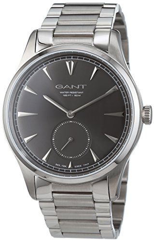 GANT TIME Herren-Armbanduhr HUNTINGTON Analog Quarz Edelstahl W71007