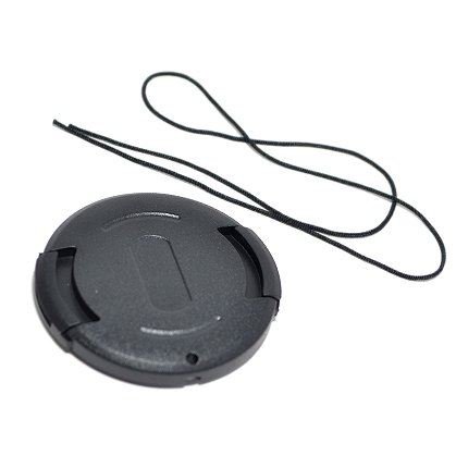 Dot Foto 40 5mm bouchon   capuchon   cache   protection d objectif de qualit   avec clip de fermeture pour Nikon 1 - J1  J2  V1  V2 with NIKKOR VR 10-30mm f 3 5-5 6
