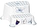 Disney FROZEN Childrens Toilet Training 21cm tall Double Step Stool - White