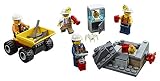 LEGO City 2er Set: 60184 Bergbauteam + 60185 Power-Spalter für den Bergbau - 6