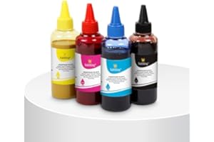 ‎SUBLIKING 4x 100ml SubliKing® Sublimationstinte (CMYK-Set) für Epson, Ricoh & Sawgrass