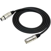 Lastvoice Mc-2103 Stereo Microphone Signal Cable XLR + XLR 3 Meters