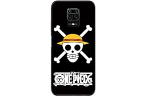 Cokitec - Carcasa para Xiaomi Redmi Note 9S / 9 Pro Manga One Piece Cabeza de Muerte