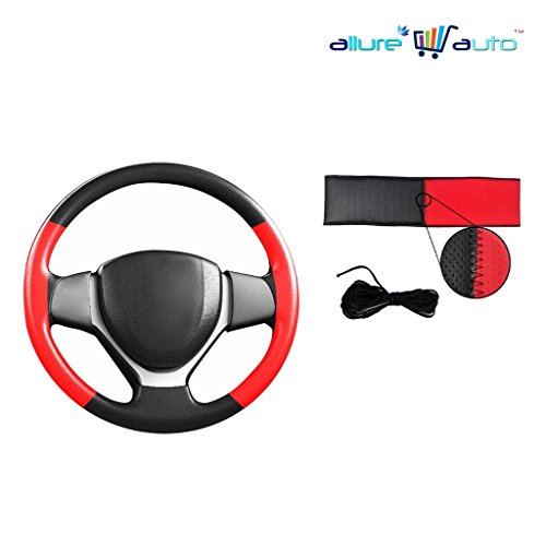 Allure Auto Black And Red Car Steering cover for Maruti Suzuki Swift VXi RS.299 (84.00% Off) - Amazon
