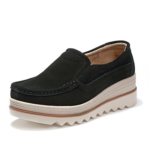 women's wedge loafers uk