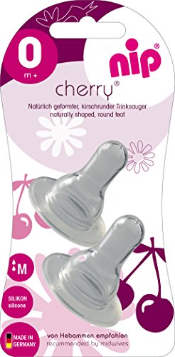 nip Trinksauger Rund, Silikon, 0 Monate+, M (Milch) - 3