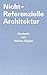 Nicht-Referentielle Architektur: Gedacht von Valerio Olgiati - Geschrieben von Markus Breitschmid by 