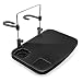 Produktbild Relaxdays Klapptisch Auto, Mehrzwecktisch PKW, verstellbar, klappbar, für Rücksitz, Lenkrad, BxT 35,5 x 24,5 cm, schwarz