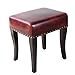 Produktbild SUP-MANg Sofa Hocker Bekleidungsgeschäft Schuhe Ändern Hocker Lederhocker Fußhocker Badezimmer Dressing Hocker (Color : Red)