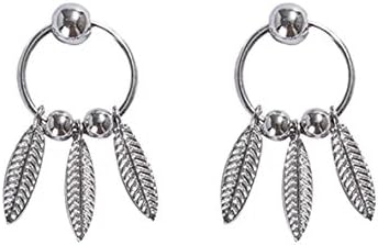 iszie jewellery sterling silver sweet little mini leave hoop earrings, Leaf earrings,hoop earrings