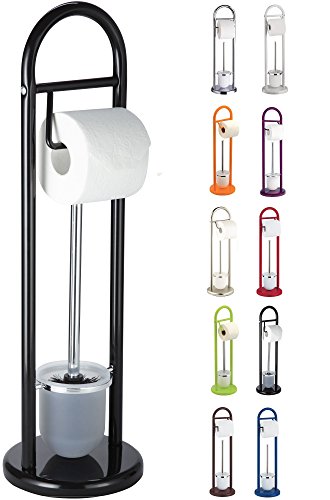 Sanwood WC-Kombi-Bürstengarnitur schwarz