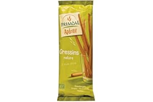 PRIMEAL Priméal Gressins Nature 120 g - Bio