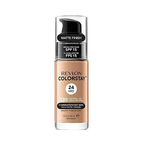 Revlon ColorStay Base de Maquillaje piel mixto/graso FPS15 (#330 Natural Tan) - 30ml