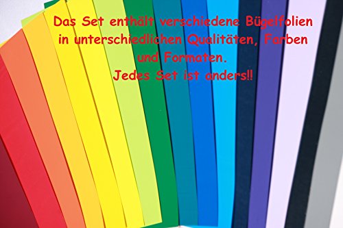 Preisvergleich Produktbild Bügelfolienset