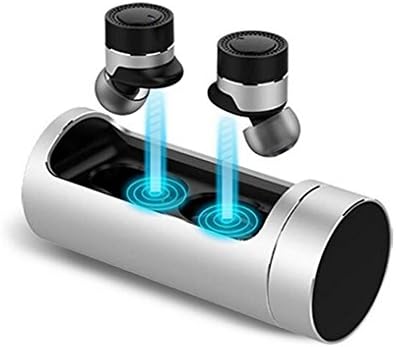 SQCOOL Dual Wireless Bluetooth Earphone Portable Charging 800mAh Cabin Headset Mini Earphone for IOS Xiaomi Mi5 Redmi 4x