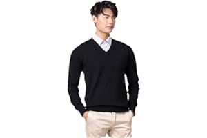 Pokem&Hent Kaschmir Baumwolle Pullover Herren Herbst und Winter Strickpullover Robe Pullover Herren Rundhals Pullover