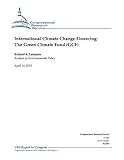 Image de International Climate Change Financing: The Green Climate Fund (GCF) (English Edition)