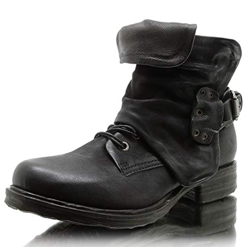 A.S.98 Schnürstiefelette Saintec 259211-101 Nero Smoke 38