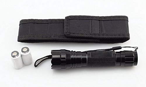 TGLOE (Tm) -WF-501B UV LED UV Taschenlampe Ultraviolett + Holster Schwarzlicht + 2* CR123 Batterie - 3