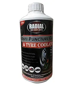 TyrePutty Anti Puncture Gel and Tyre Coolant, 1 Litre Pack