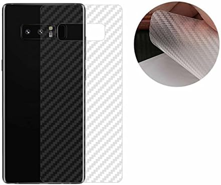KAIBSEN 3D Clear Carbon Fiber Back Screen Protector Film For Samsung Galaxy S9/S9+/S8/S8 Plus/Note8 (Not tempered glass film)