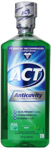 ACT Rince-bouche anti-caries fluoré Act - Sans alcool - 530 ml