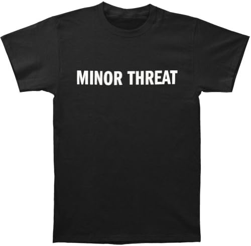 Minor Threat Men's Just A... T-shirt Medium Black
