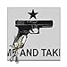 Produktbild Funny&shirt Placemats,Glock 17 Come and take it Heat-Resistant Washable Cotton Placemats,Polyester Linen Dining Table Mats for Kitchen,Set of 612x12 inch