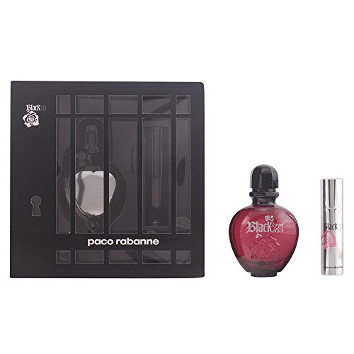 Paco Rabanne Black XS For Her Eau De Toilette Spray 50ml Set 2 Pieces 2015