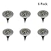 Produktbild Led Solar Gartenleuchten Futurepast Solar Spike Beleuchtung Buried Licht LED Solar Weg Lichter Garten Solar Bodenleuchte für Die Hinterhöfe, Gärten, Rasen uswWarm Weiß 6 Pack