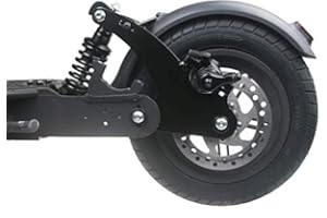 MotuTech Amortiguador suspensión trasera para Xiaomi M365 1S Pro Pro2 Scooter eléctrico suspensión absorción de choque Kit de modernización (negro-para Xiaomi M365/1S)