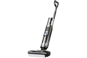 Eureka Rapidwash NEW430 bezprzewodowy odkurzacz na mokro i sucho, z funkcją wycierania wielu powierzchni, sierść zwierząt, wyświetlacz LED, funkcja samoczyszczenia i suszenia, nawigacja głosowa