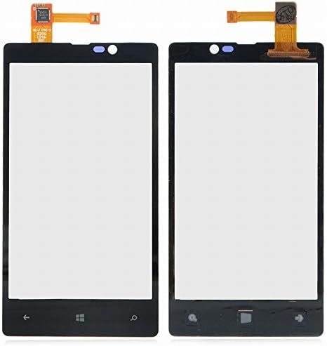 WeDone For Nokia Microsoft lumia 820 Touch Screen Digitizer Front Glass Replacement with Tool Kit (Black)