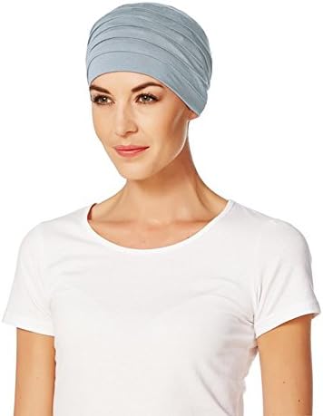 Christine Headwear Bamboo Turban – Yoga, Ice Blue (1000 0270)