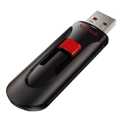 SanDisk Clé USB 2.0 SanDisk Cruzer Glide 128 Go (SDCZ60-128G-B35)
