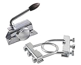 Abrazadera 48mm para rueda jockey + conjunto de abrazaderas en U de 60/70 mm, 2 piezas
