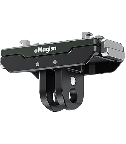 Magnetische Schnellwechselhalterung Für Insta360 Kameras – Alu-Basis Mit 1/4-Zoll-Schraube