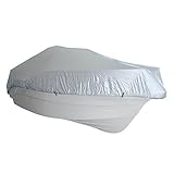 Persenning Bootsabdeckplane 580-650 cm, silber