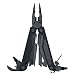 Produktbild Leatherman CHARGE ALX BLACK schwarz Multitool Werkzeug Edelstahl Aluminium-Griffe LTG 831330 mit Zange, Spitzzange, Drahtschneider, Schere, Säge, Feile, Schraubendreher, Lineal, Abisolierklinge, Bithalter, Bits und Holster