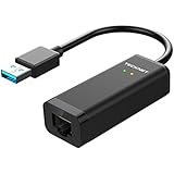 USB Network Adapter, TeckNet USB 3.0 to 10/100/1000Mbps Network LAN Wired Ethernet Adapter, USB 3.0 to RJ45, LED Indicator Compatible for Windows 10 8.1, Linux, Mac OS and Network TV Box