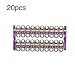 Produktbild Leoboone20 PC/Set CJMCU Lily Pad LED rot/weiß/Smaragd-Grün/Blau/Gelb Hell-Modul-Brett für Arduino DIY Kit