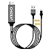 Produktbild Lightning auf HDMI-Kabel, 6.56FT 1080P HDTV MHL Kabel, Plug & Play Lightning Digital AV Adapter Stecker für iPhone, iPad, iPod, Projektor