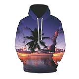 ◆ Print Hoodie. Lange Ärmel, verstellbarer Kordelzug, riesige Kängurutasche vorne, runder Kragen, originelle und modische japanische anime gemusterte Halloween-Hoodies. Ideal für Paare / Liebhaber, Schwestern / Brüder, Clubparty. Großes Geschenk für Familie und Freunde, besonders Schuljugendliche
