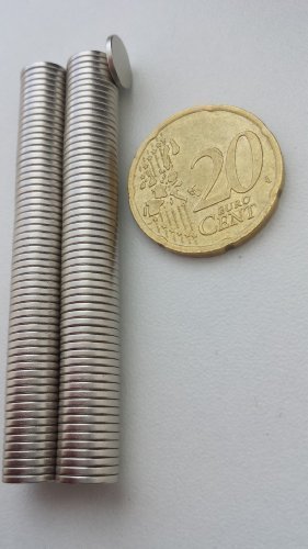 50 neue preiswerte Mini Power 8x1 mm Magnete Neodym für Pinnwand Werkstatt