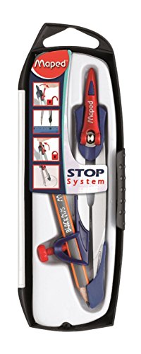 Maped 32744 Stop System Compas Blocage Branches Antidérapant Crayon dès 6 Ans Maped 32744 Stop System Compas Blocage Branches Antidérapant Crayon dès 6 Ans