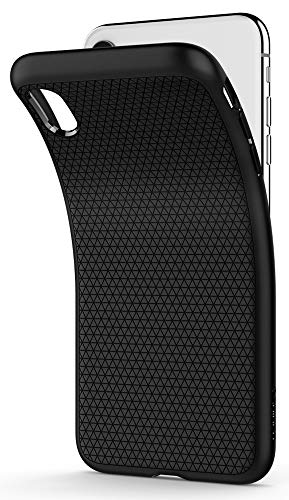 Spigen Funda Modelo Liquid Air para Apple iPhone X Color Negro Mate reviews Spigen Funda Modelo Liquid Air para Apple iPhone X Color Negro Mate