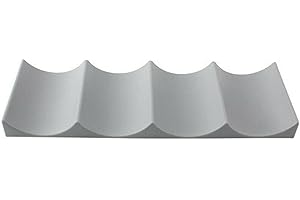 GANQUER Wine Rack, European Style Plastic Wine Bottle Holder Stand Wine Storage Holder Countertop Wine Bottle Display Mat for Kitchen Cabinet, Cupboard, Countertop, Fridges (Dark Gray)