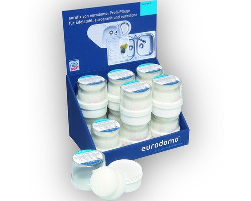 Profi-Pflege-Set 125 ml eurofix für Spülen mit Materialien Edelstahl, eurogranit und eurostone
