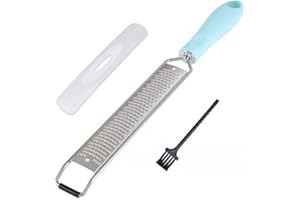 NILICAN 304 Éplucheur de cuisine en acier inoxydable à lame tranchante - Râpe à fromage, râpe au citron, râpe à pommes de terre, râpe à pâtisserie outils de cuisine, ail, gingembre, légumes